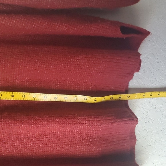 4/$20 Mock neck pull over rust colored sweater - Picture 6 of 9